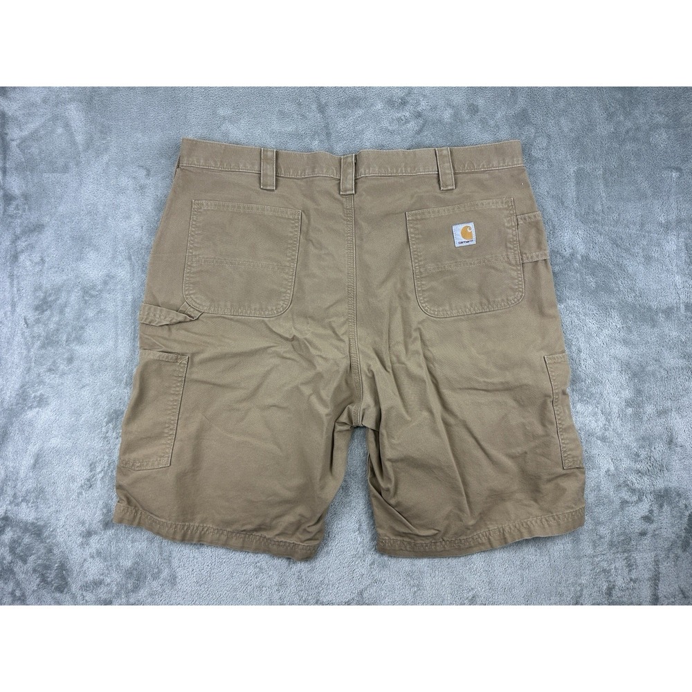 Carhartt B147 DKH Shorts Mens 42 workwear casual utility Original Fit Brown